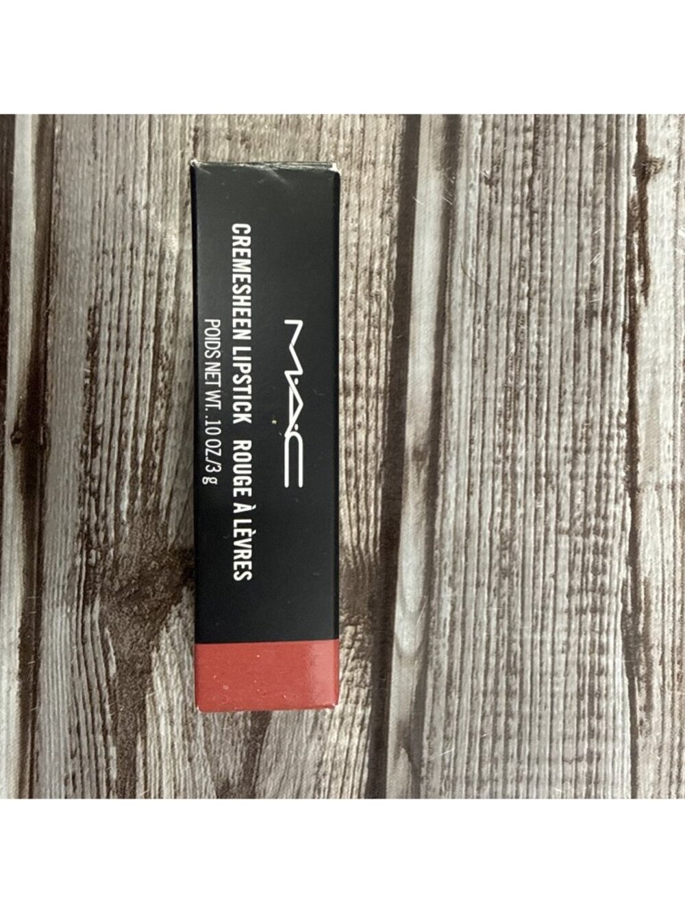 MAC Cremesheen Lipstick Shade # 208 FANFARE 3g Original Formula Rare New In Box